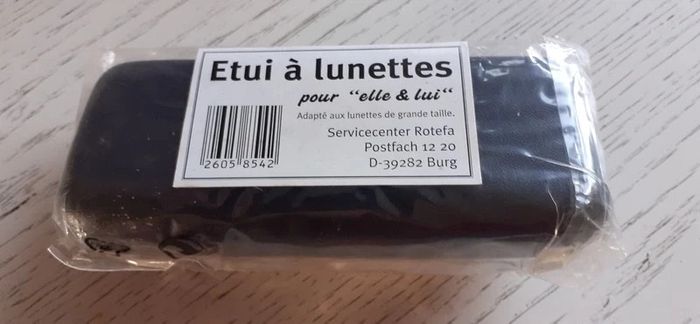 Etui à lunettes rigide unisexe - photo numéro 2