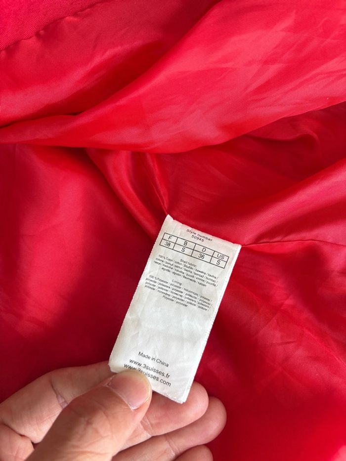 Veste vintage rouge - photo numéro 5