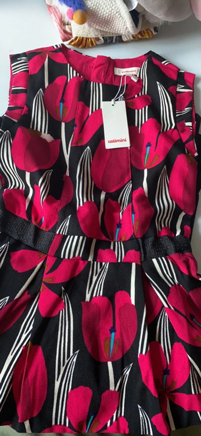 Robe et sous pull Catimini 3 ans neuf