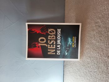 Livre De la jalousie - Jo Nesbo - serie noire - Gallimard