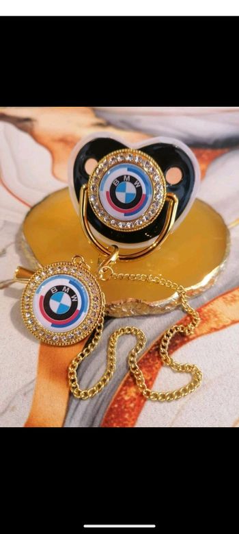 Tétine BMW 50 ans noir