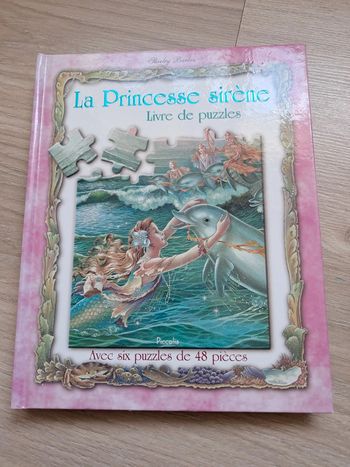 Livre Puzzle La Princesse Sirène