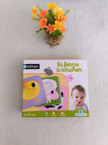 Jeu La ferme à toucher Petit Nathan