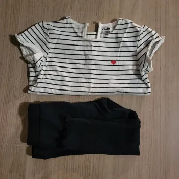 Ensemble legging + Tee-shirt 24 mois
