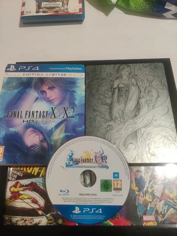 Final Fantasy X HD remaster PS4 édition limitée steelbook x-2 hd