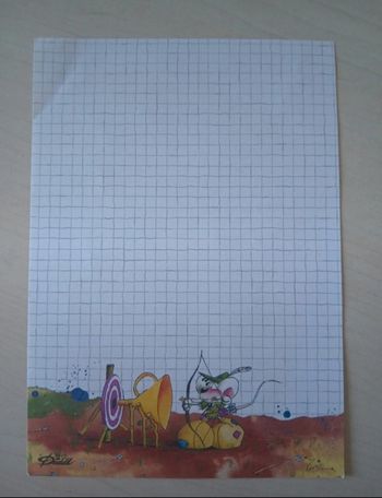 Diddl - Feuille A5 neuve - 0,40€