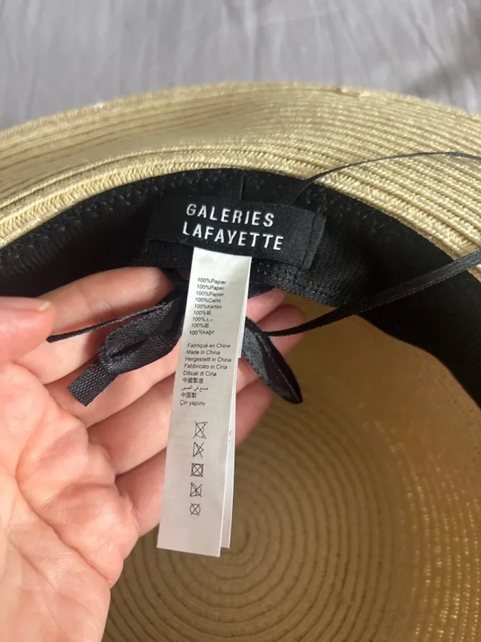 Chapeau Ralilu style capeline - photo numéro 3