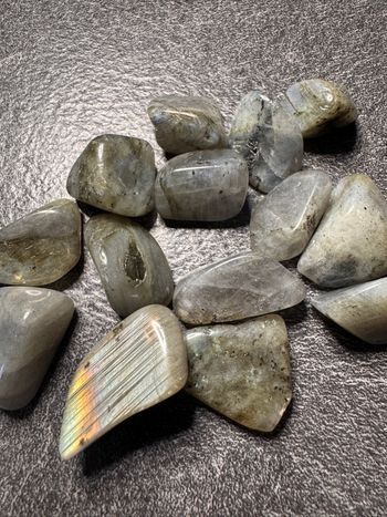 Lot labradorite de Madagascar – pierres polies – 69 g