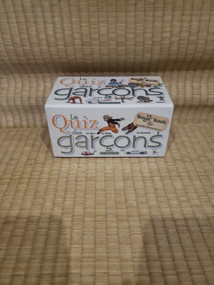 Le quiz des garçons