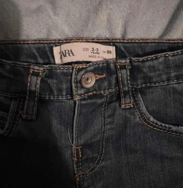 Ensemble jean Zara 2/3a & tee shirt h&m 92cm - photo numéro 4