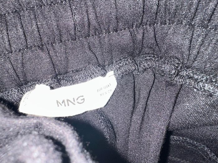 Pantalon jogging fluide noir MANGO - photo numéro 4