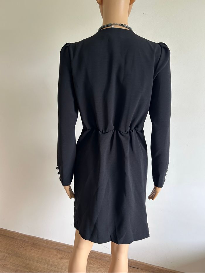 Robe noire neuve à manches longues Morgan taille 34 (valeur 70€) - photo numéro 5