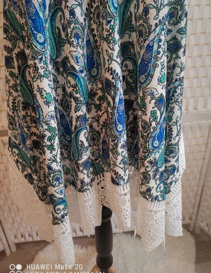 💕Jolie top bohème asymétrique Mosquitos femme TXl / 42 💕 - photo numéro 5