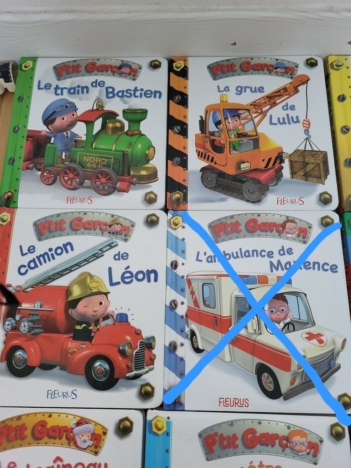 Lot de 5 livres P'Tit Garçon - photo numéro 5