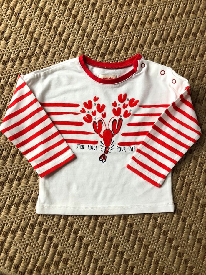 T-shirt taille 18 mois