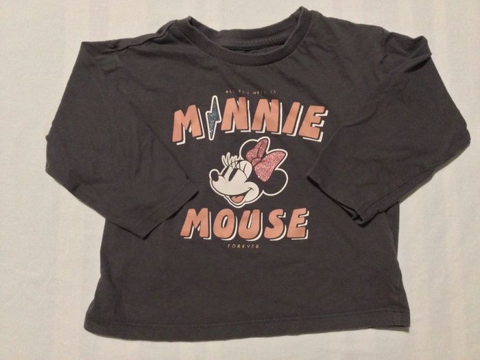 T shirt Manches longues Disney 24 mois