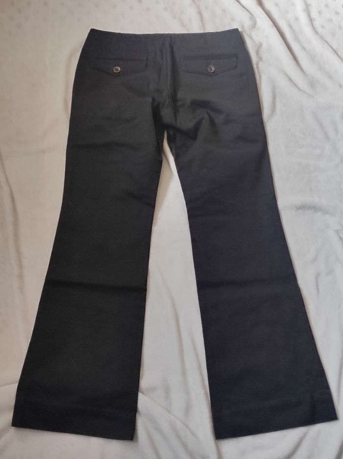 Pantalon flare taille basse noire | size 27/ FR 36/S | - photo numéro 6