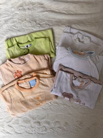 Lot de 6 pyjamas 