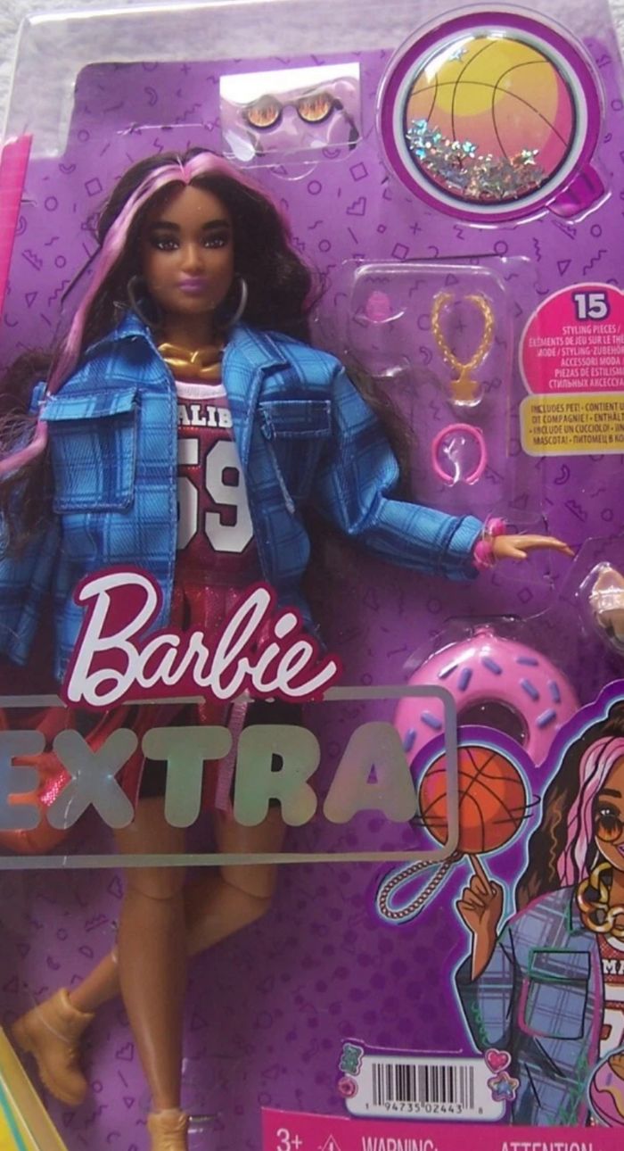 Poupée BARBIE extra robe basketball n13 - photo numéro 3