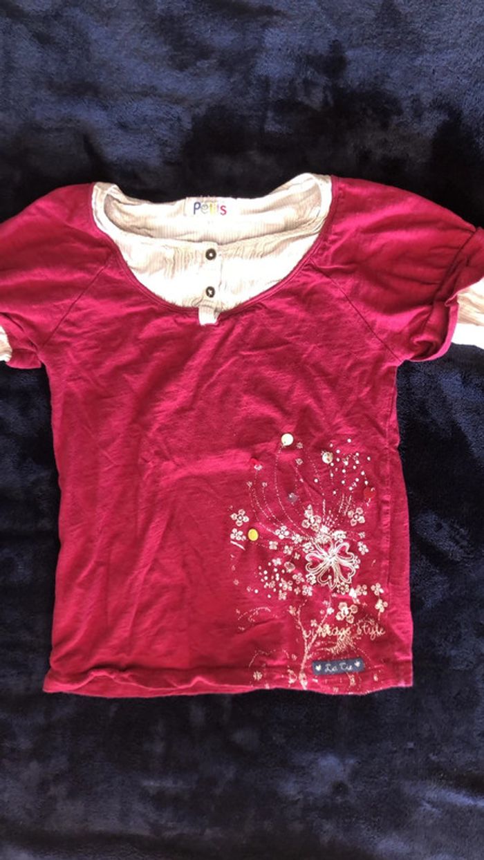 T-shirt manches longues 8 ans