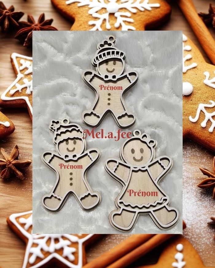 Boule en bois pain d'épice