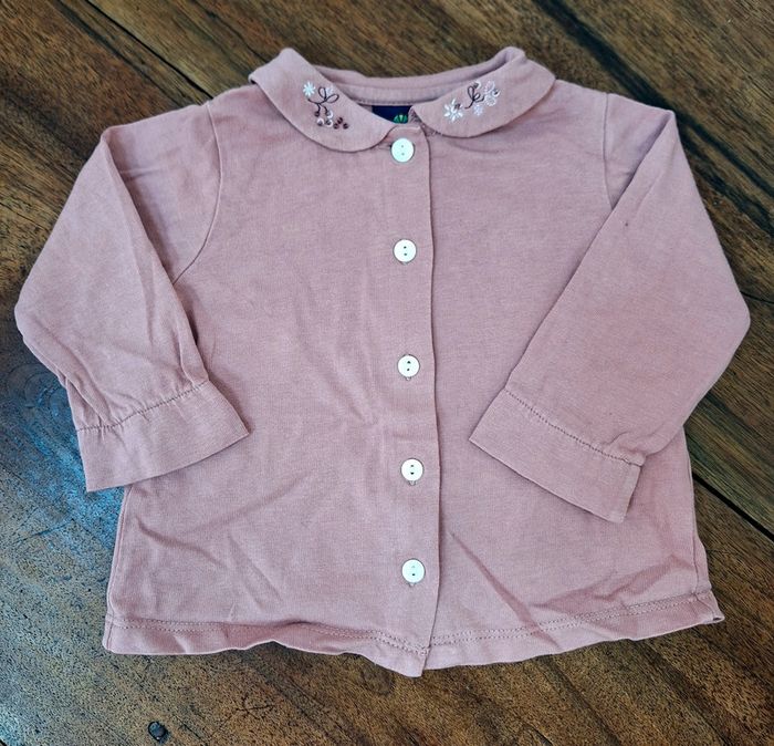 Tee Shirt Manches Longues Violine Sergent Major 9 Mois