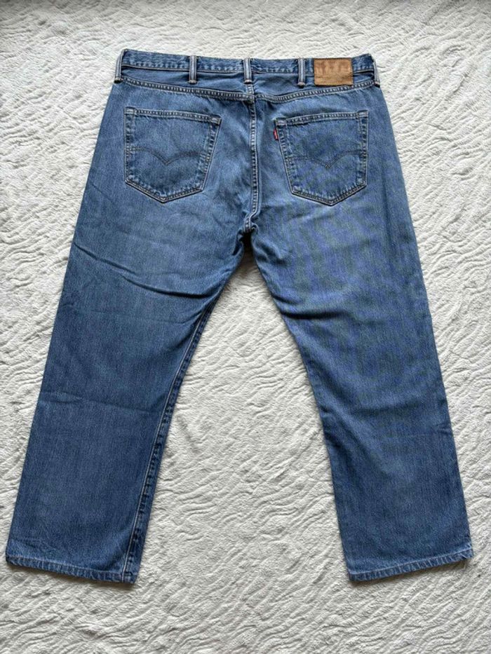 Jean Levi’s 501 bleu homme coupe relaxed droite ample taille W38 48 XL - photo numéro 12