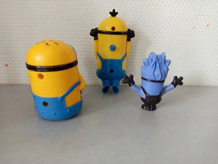 Lot 3 figurine les minions w - photo numéro 4