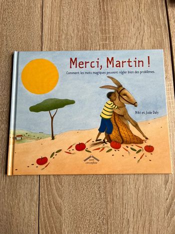Livre Merci, Martin!