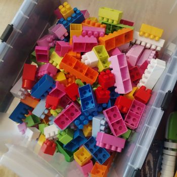 Lot cube plastique