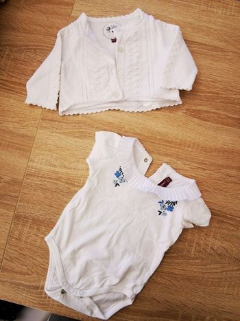 Lot body et gilet Sergent major