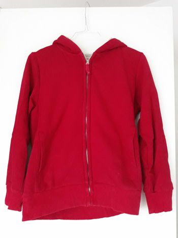 Sweat à capuche zippé et fourré 12 ans Uniqlo