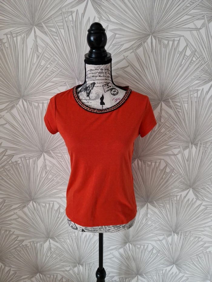 Jolie tee-shirt manches courtes breal taille 36