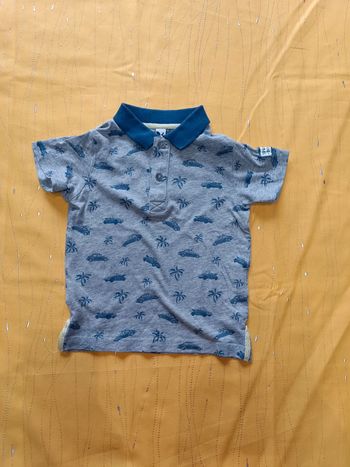 Polo manches courtes 3 Pommes 18 mois - 2 ans 92 cm