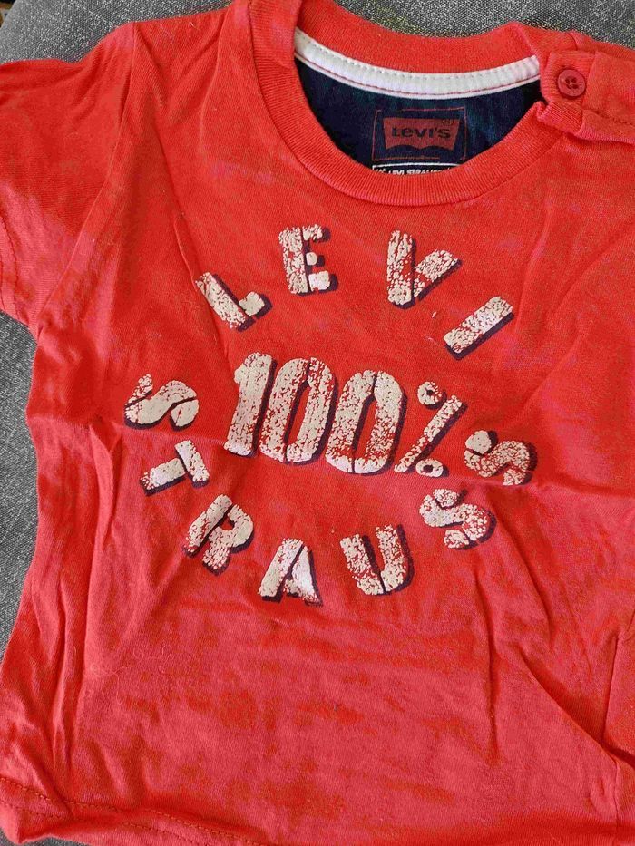 Tee shirt 9mois levis - photo numéro 4