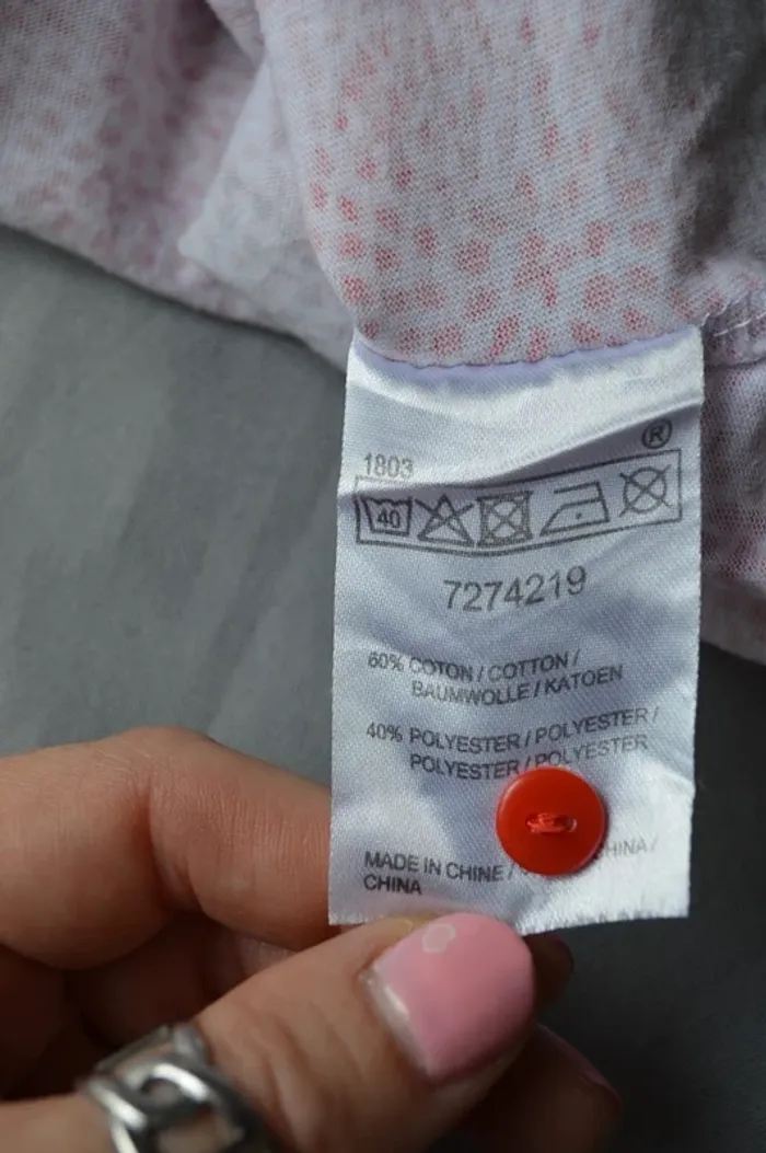 Tunique Zara Fille Fuchsia Imprimée 24-36 mois - photo numéro 6