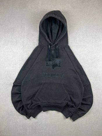 Sweat à capuche Isabel Marant - Hoodie Sweatshirt Central Logo Premium - Pull | noir - M | #291