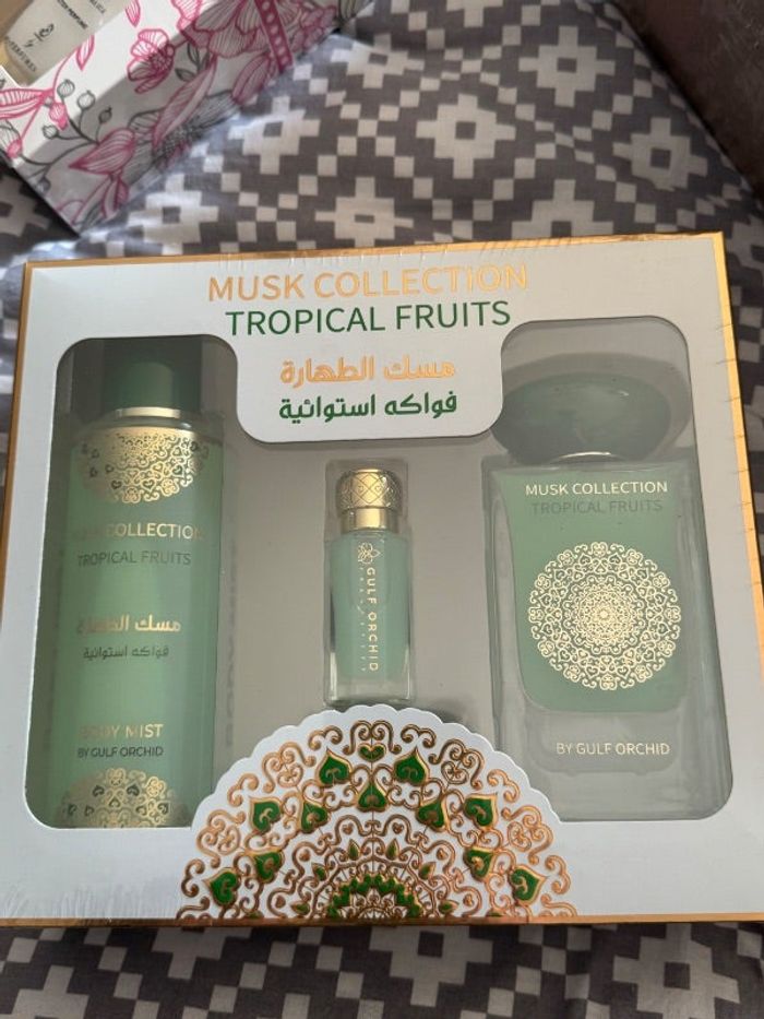 Coffret tropical fruit gulf orchid  musk collection
