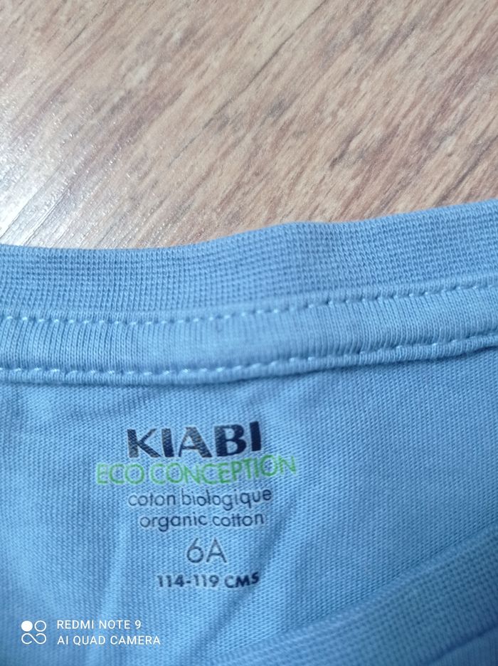 T-shirt manches longues garçon éco conception, KIABI, taille 6 ans - photo numéro 4