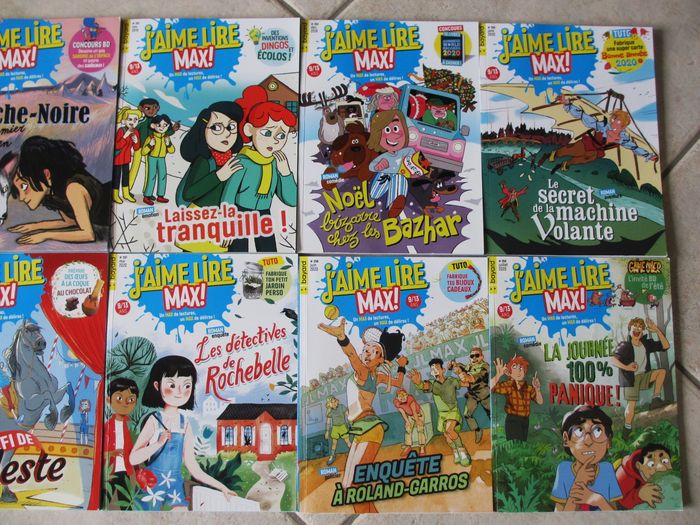 Lot de 12 magazines J’aime lire Max n° 248 à 259 - Bayard - photo numéro 3