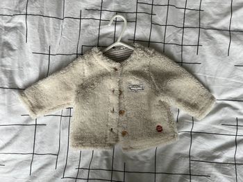 Gilet blanc 6 mois