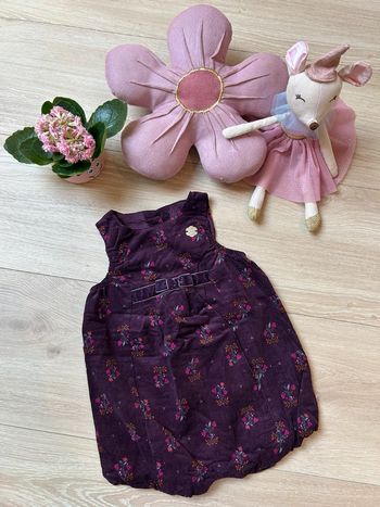 Barboteuse velours 12 mois