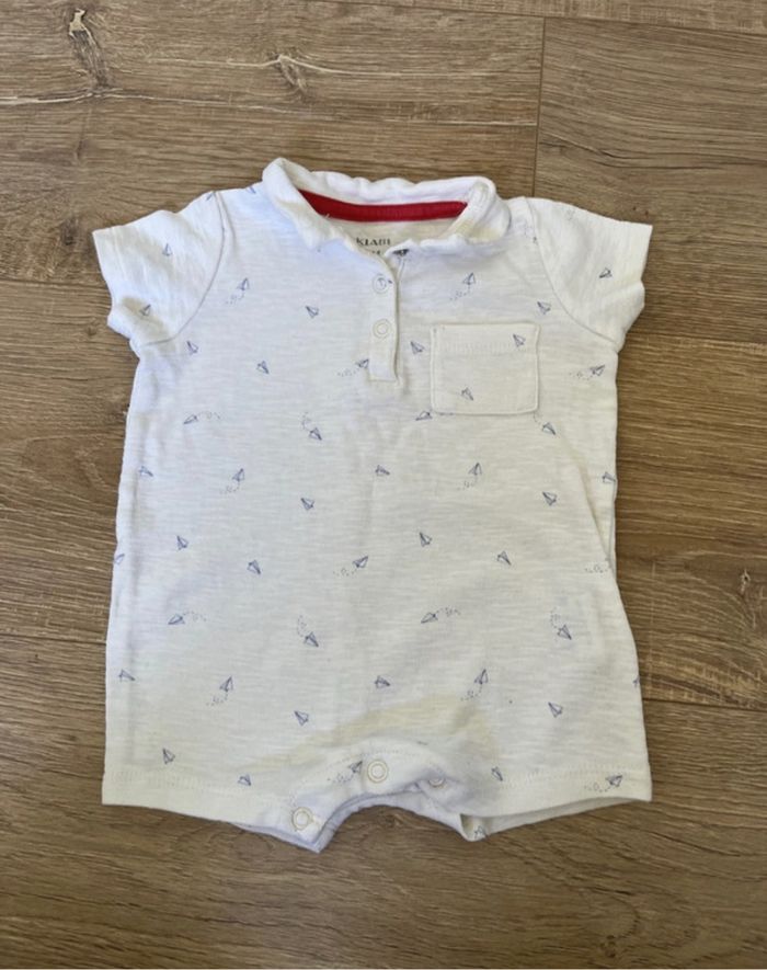 Combi short bébé