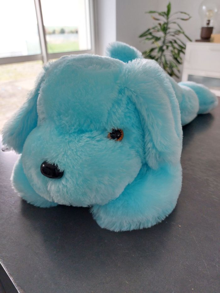 Veilleuse chien bleu