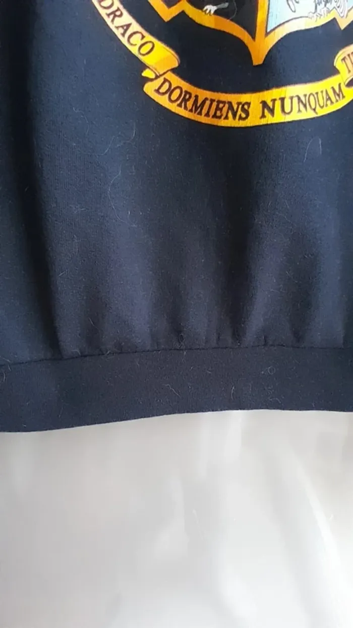 Sweat Harry Potter, bleu marine, imprimé, taille L - photo numéro 3