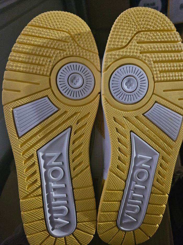 Basket chaussure taille 43 neuve jaune - photo numéro 3
