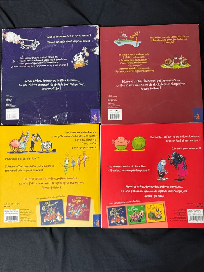 Lots 4 livres de blagues - photo numéro 2