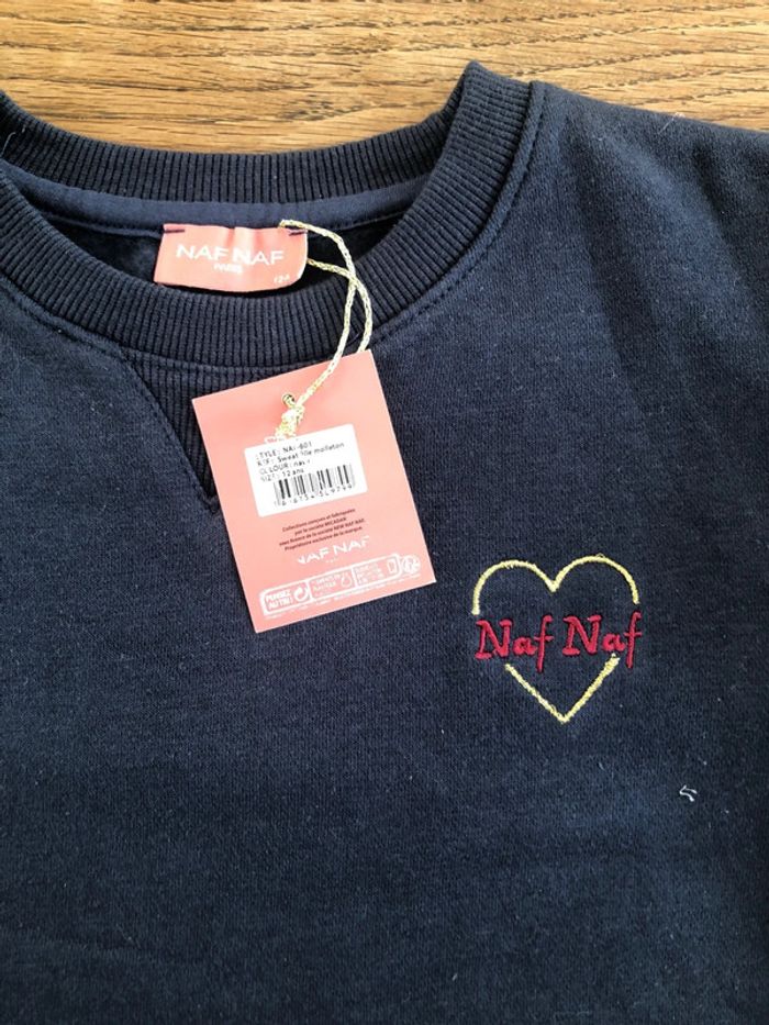Sweat NafNaf 12 ans - photo numéro 2