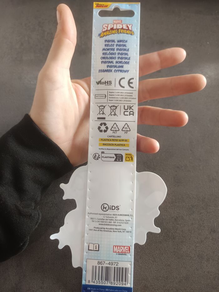 Montre spidey - photo numéro 2