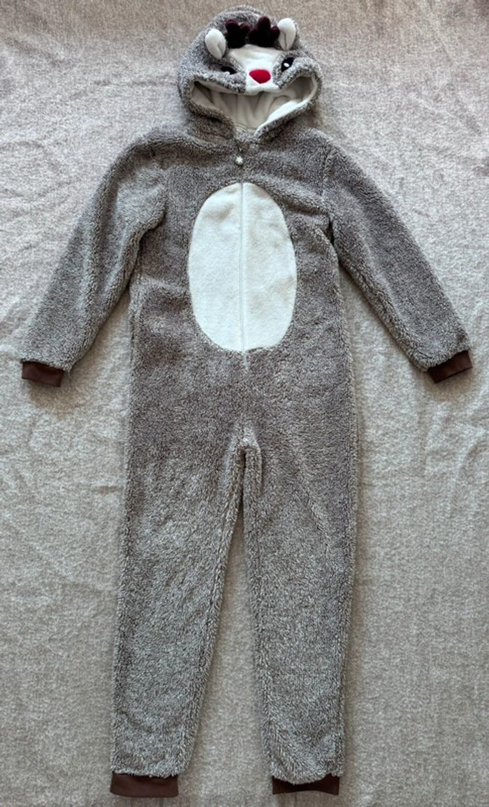Surpyjama renne vertbaudet taille 12 ans neuf